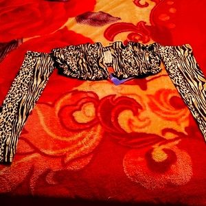 Leopard and Cheetah Print Pants Set